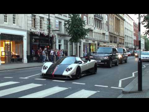 Thumbnail for Pagani Zonda Cinque Roadster - Furious Revs, Hard acceleration!! Little DRIFT! by Car, Pagani Zonda Cinque Roadster