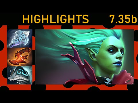 ⭐Gunnar Death Prophet 15+ Kills! Offlane Highlights 7.35b - Dota 2 Top MMR
