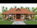 3BHK Kerala Traditional Home Tour D5Render Riddha Designs Courtyard 4K 3d Animation