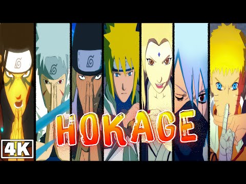 (NSUNS4) All Hokages Ultimate Jutsus/Team Ultimate Jutsus! (4K/60fps)
