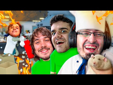 O RESTAURANTE MAIS ENGRAÇADO DO BRASIL!! - One Armed Cook c/ Souzones, Coelho e Nuuh