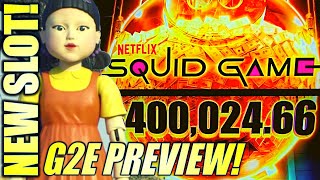 ★NEW SLOT!★ SQUID GAME Slot Machine G2E 2023 DEMO (LIGHT & WONDER)