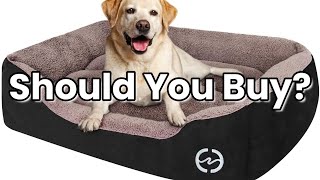 Review PUPPBUDD Pet Dog Bed for Medium Dogs(XXL-Large for Large Dogs),Dog Bed with Machine