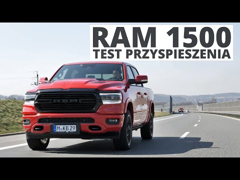 RAM 1500 5.7 HEMI V8 401 KM (AT) - acceleration 0-100 km/h