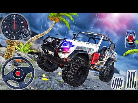 Offroad SUV Jeep Drive Tough Simulator - 4x4 Monster Truck Mountain Climb Driving - Android GamePlay