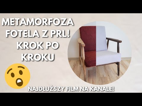 Metamorfoza fotela PRL krok po kroku!