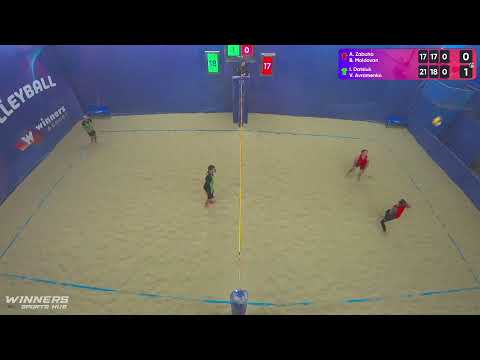 19:15 A. Zabuha / B. Moldovan - I. Datsiuk / V. Avramenko 07.11.2022 | Winners Beach Volleyball