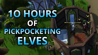 Loot From 10 Hours Of Pickpocketing Elves