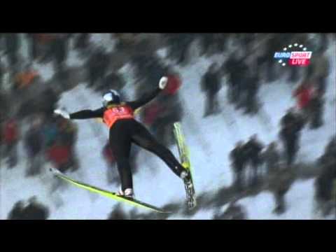Ski jumping - Morgenstern 82,5m - Oberstdorf K120 2011 - dangerous jump!