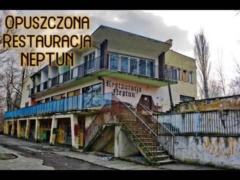 Opuszczona restauracja Neptun Dji drone