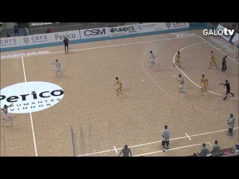 Gols de Atlântico 3 x 3 Jaraguá Futsal