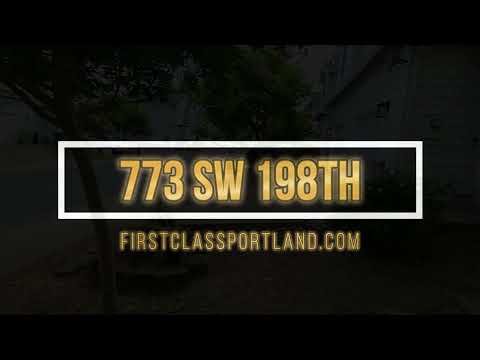 773 SW 198TH PL property video