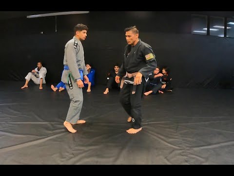 Special Guard Pass - Closed Guard to Belly Down Leg Lock