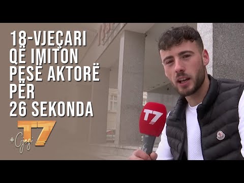 #gjesi: 18-vjeçari që imiton pesë aktorë për 26 sekonda | T7