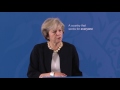 Britain The Great Meritocracy Prime Minister S Speech