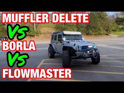3 MUST HAVE EXHAUST MODS for your Jeep Wrangler!