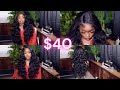 INSTALL A $40 WIG FROM AMAZON PRIME WITH ME! | OUTRE CHANDELL LACE FRONT WIG | SHE'S FIRE BABYY 🔥