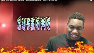 AMERICAN REACTS TO A.M. SNiPER ft. Ayo Beatz - SUPREME [Music Video] | GRM Daily
