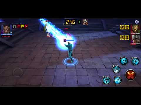 Blue marvel Vs Shadowland  lightning relay Floor 23 - Marvel Future Fight