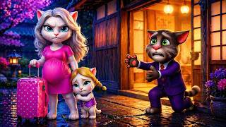 Download lagu 🎵 My Talking Angela 2 | TOM and Angela and His Daughter | Cosplay 🔥✨ mp3