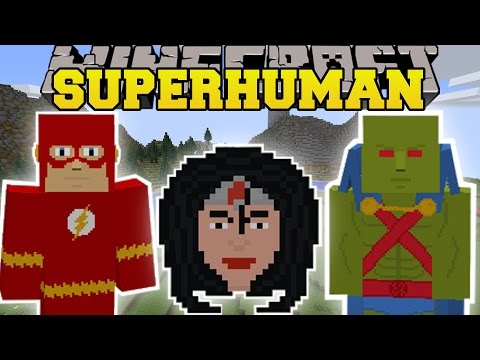 Minecraft Project Superhuman Mod Super Crazy Abilities Powers Mod Showcase