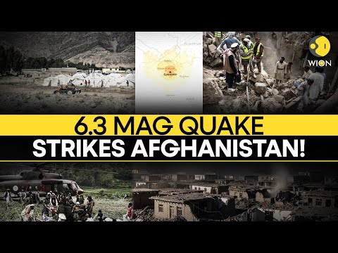 Afghanistan Earthquake LIVE: Massive 6.3 Magnitude Earthquake Strikes Northern Afghanistan | WION