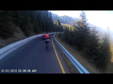 Coborare Transbucegi Bicicleta