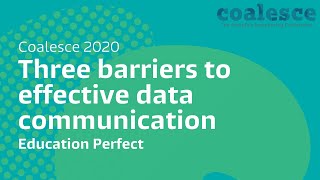 Three barriers to effective data communication