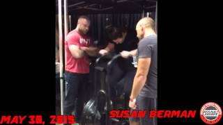 Susan Berman: Female World Record on Assault AirBike 60-Second Challenge, May 30, 2015