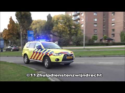 A1 RAPID RESPONDER 18-340 met spoed naar de Admiraal trompstraat in Zwijndrecht