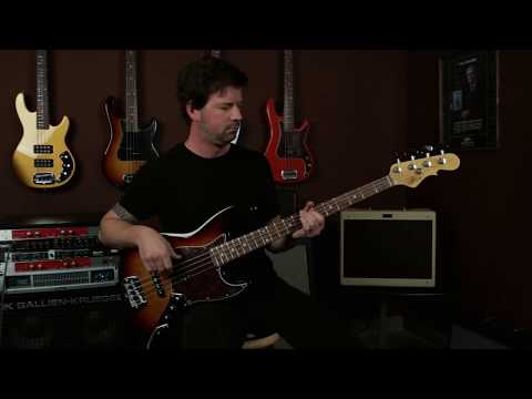 Fullerton Deluxe JB Three Tone Sunburst