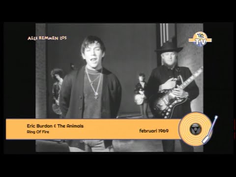 Eric Burdon & The Animals - Ring Of Fire ( _ 1969 _ Clip  Specially Made By 192TV Netherlands )