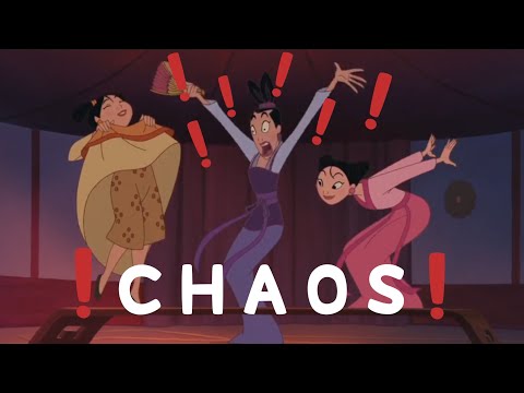 Ting-Ting, Mei & Su being the best part of Mulan II for over 7 minutes straight 💜