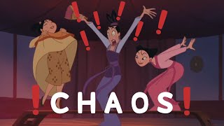 Ting-Ting, Mei & Su being the best part of Mulan II for over 7 minutes straight 💜