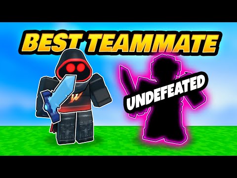 I had the BEST teammate in BedWars
