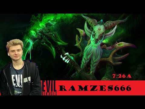 [DOTA 2] EG.RAMZES666 the NECROPHOS [SAFELANE] [7.26A]