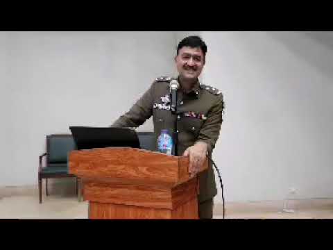 Mehboob Aslam, DIG/Training Lecture on Qualities of a Good Police Officer