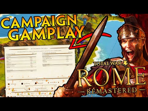 The Rise Of Rome - Total War Rome Remastered Campaign Gameplay