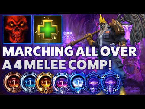 Leoric March - MARCHING ALL OVER A 4 MELEE COMP! - Bronze 2 Grandmaster S1 2023