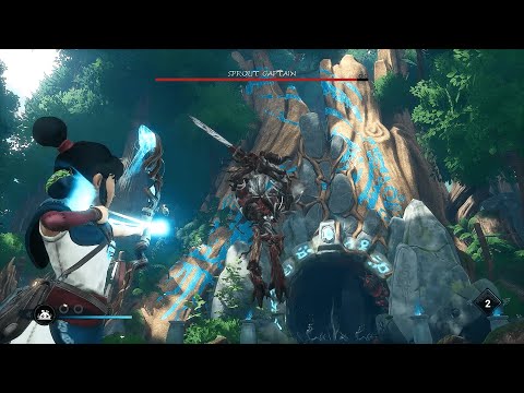 Kena VS Sprout Captain (Expert Difficulty) - No Damage - Kena: Bridge of Spirits
