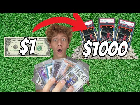 Turning $1 Into $1,000 Only Using Sports Cards | EP. 1