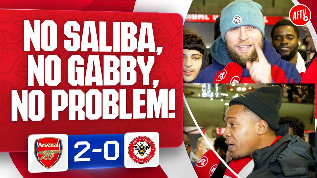 No Saliba, No Gabby, NO PROBLEM! (The Dans) | Arsenal 2-0 Brentford