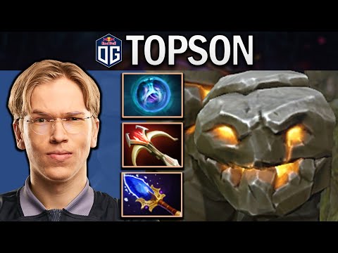 OG.TOPSON TINY WITH 18 KILLS & LINKENS - DOTA 2 PRO GAMEPLAY
