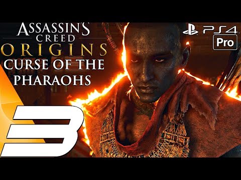 Assassin's Creed Origins Curse of The Pharaohs - Gameplay Walkthrough Part 3 - Blood in The Water