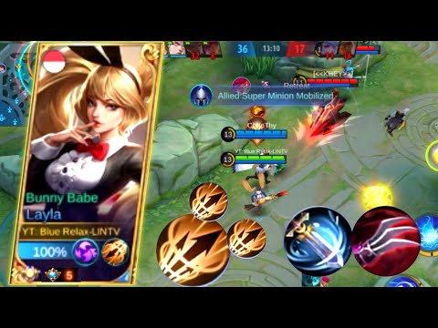 Layla High Damage Insane Lifesteal | Layla Best Build 2022 | Build Top 1 Global Layla 🔥