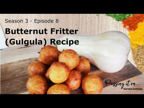 Butternut Fritter (Gulgula) Recipe