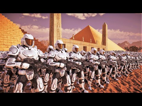 CAN 10,000 GALACTIC SOLDIERS STOP 1,000,000 ZOMBIES - Ultimate Epic Battle Simulator 2 UEBS 2