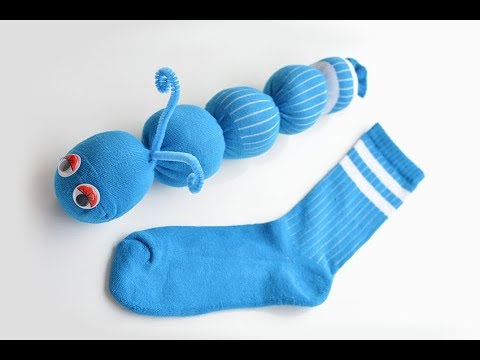 No-Sew Sock Worms