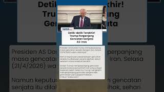 Donald Trump Perpanjang Gencatan Senjata AS-Iran di Detik Terakhir, Ini Alasannya