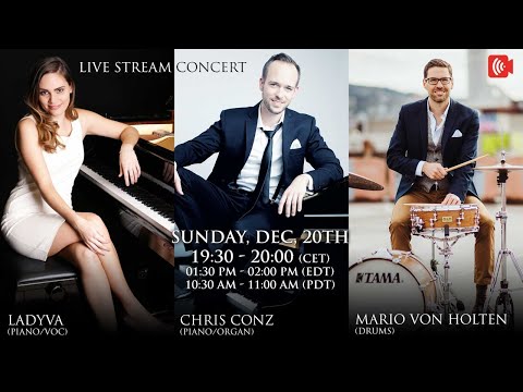 Livestream-Gig with LADYVA, CHRIS CONZ & MARIO VON HOLTEN (Boogie-Woogie)